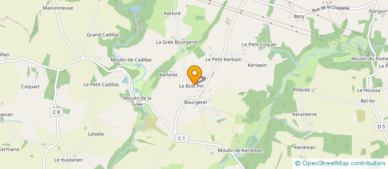 localisation de l'entreprise BUCAS à AMBON