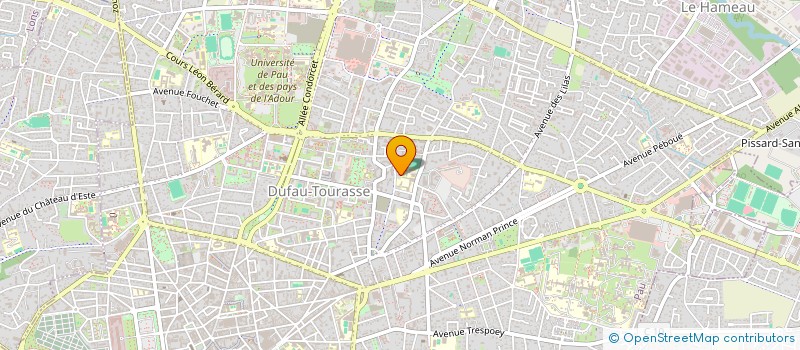 localisation de l'entreprise BUCAU SADOWSKA INDIVISION à PAU