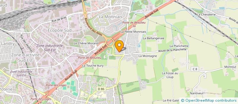 localisation de l'entreprise BUCCA SANTE KPIMMO à CESSON-SEVIGNE