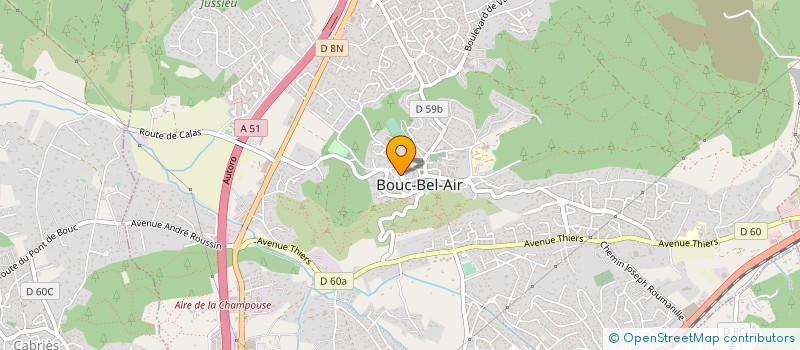 localisation de l'entreprise BUCCO MEMORI à BOUC-BEL-AIR