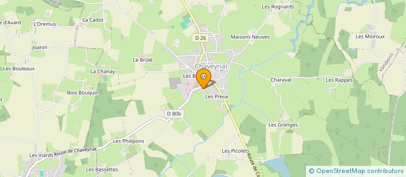 localisation de l'entreprise BUCEPHALE à CHAVEYRIAT