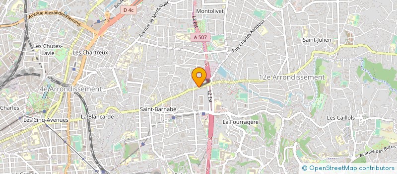 localisation de l'entreprise BUCEPHALE PRESSE à MARSEILLE