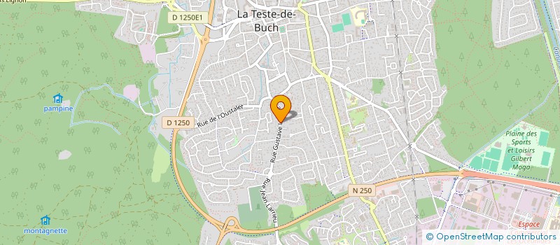 localisation de l'entreprise BUCH EN FETES  LA TESTE-DE-BUCH