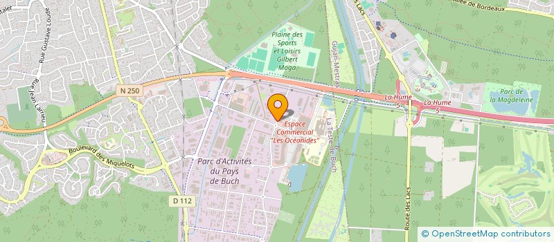 localisation de l'entreprise BUCHAPAIN  LA TESTE-DE-BUCH