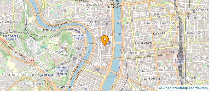 localisation de l'entreprise BUCHARD-CAPITAL à LYON