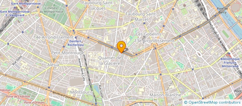 localisation de l'entreprise BUCHARD SARL  PARIS