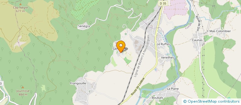 localisation de l'entreprise BUCHE D'ORB  LA TOUR-SUR-ORB