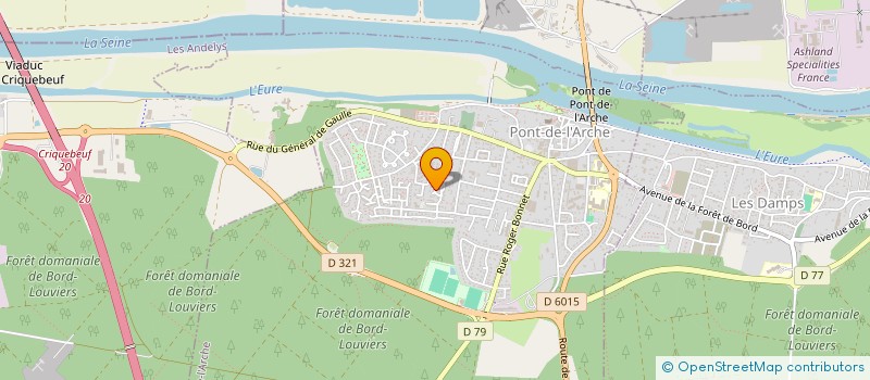 localisation de l'entreprise BUCHE EURE  TERRES DE BORD
