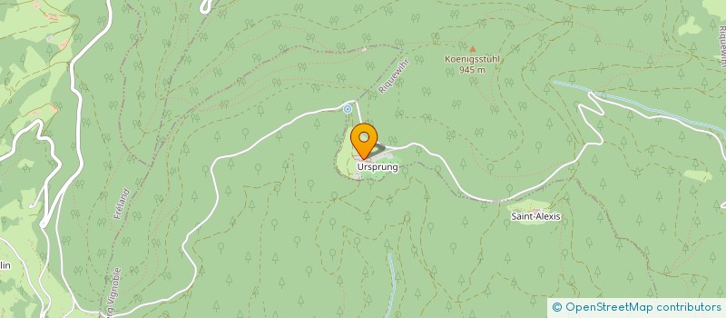 localisation de l'entreprise BUCHER & FILS  RIQUEWIHR