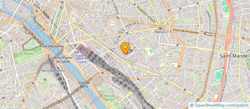 localisation de l'entreprise BUCHERONNAGE FRANCILIEN  PARIS