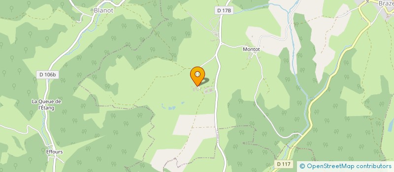 localisation de l'entreprise BUCHERONNERIE SIMONOT PERE ET FILS  BRAZEY-EN-MORVAN