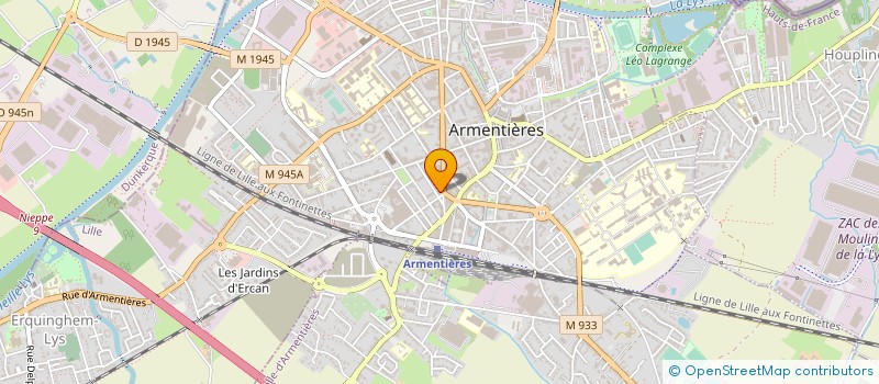 localisation de l'entreprise BUCHET CONSEILS LOGISTIQUE  NIEPPE