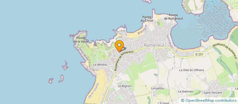 localisation de l'entreprise BUCHET RENAULT à SAINT-MALO