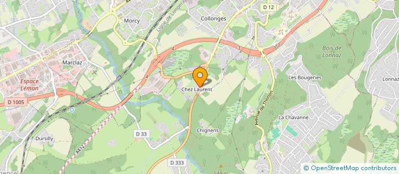 localisation de l'entreprise BUCHET YATTOCHANE à THONON-LES-BAINS