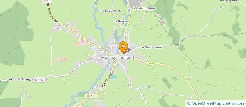 localisation de l'entreprise BUCHEZ PHOTOVOLTAIQUE  MOULINS-ENGILBERT