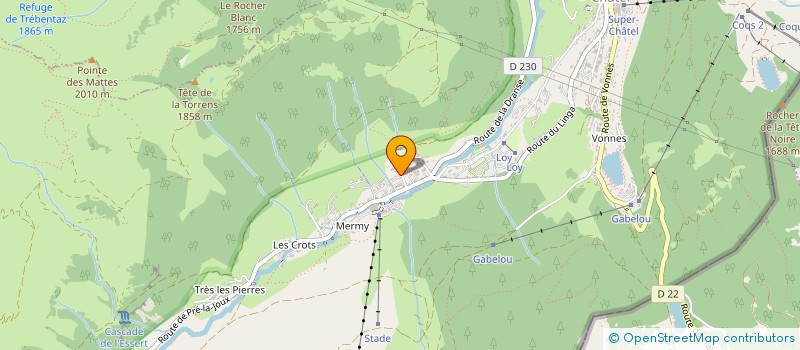 localisation de l'entreprise BUCHHOLZ  CHATEL