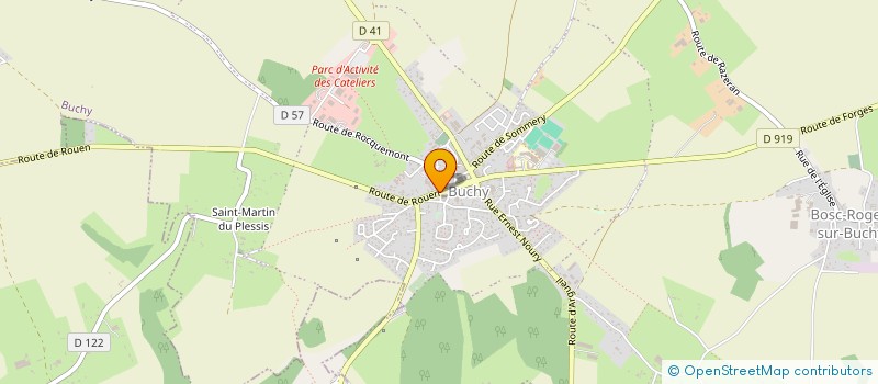 localisation de l'entreprise BUCHOPTIX  BUCHY