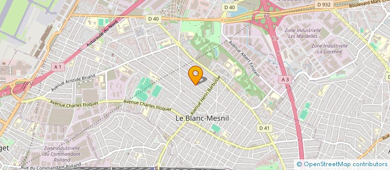 localisation de l'entreprise BUCIO RENOVATION à LE BLANC-MESNIL