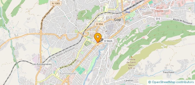 localisation de l'entreprise BUCK  GAP