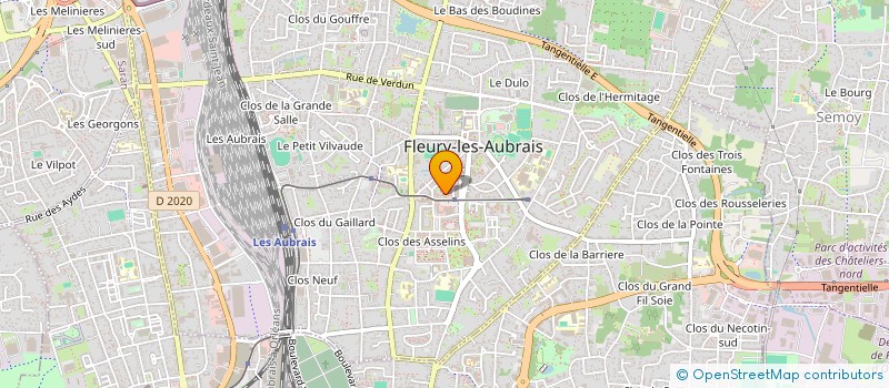 localisation de l'entreprise BUCK IN GAME à FLEURY-LES-AUBRAIS