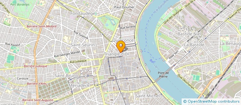 localisation de l'entreprise BUCK TOURNY à BORDEAUX