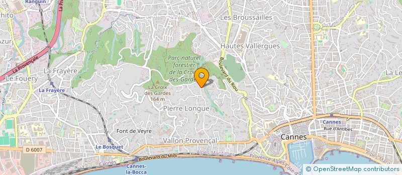localisation de l'entreprise BUCKINORDIE à CANNES
