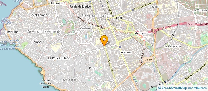 localisation de l'entreprise BUCKLER PROTECTION  MARSEILLE