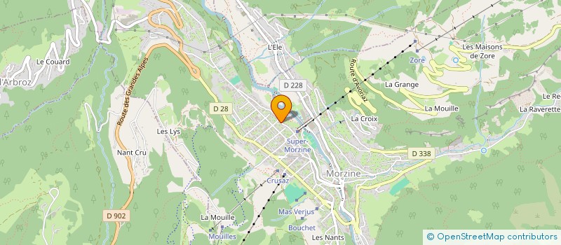 localisation de l'entreprise BUCKLEY HOLDINGS  MORZINE