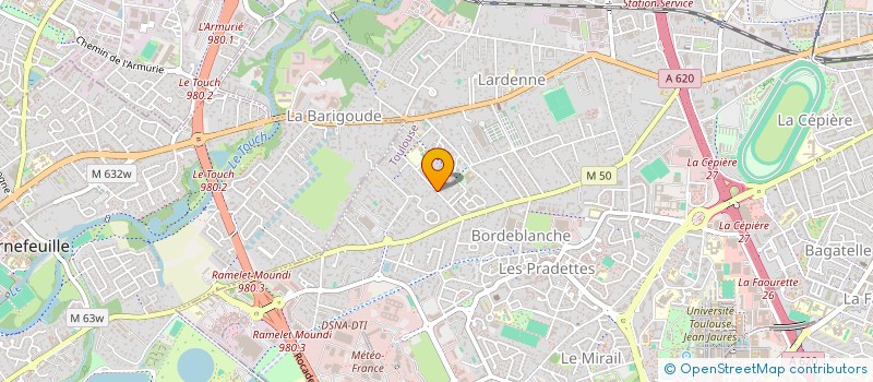 localisation de l'entreprise BUCKLEY PATRIMOINE  TOULOUSE