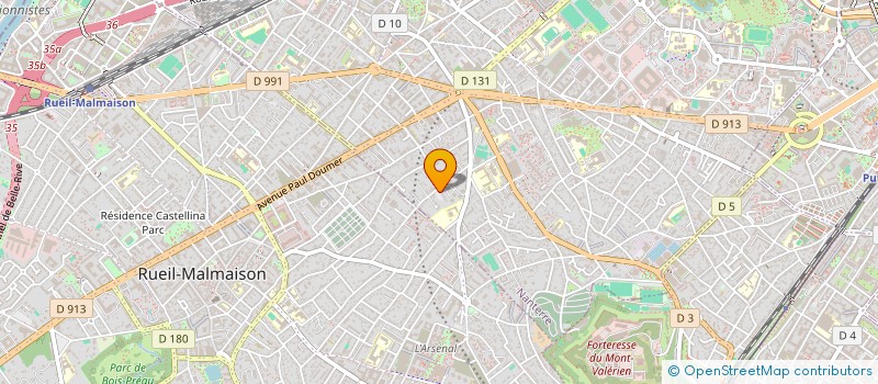 localisation de l'entreprise BUCOMIA  NANTERRE