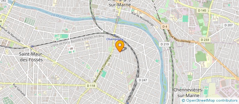 localisation de l'entreprise BUCZKO RS à SAINT-MAUR-DES-FOSSES