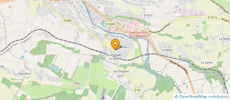 localisation de l'entreprise BUDAN CHARTREUSE  LE PONT-DE-BEAUVOISIN