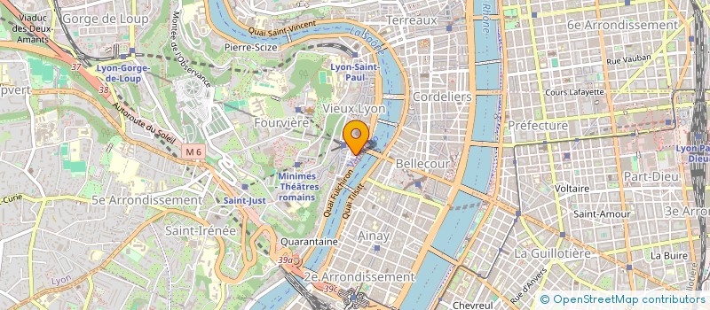 localisation de l'entreprise BUDAPEST à LYON