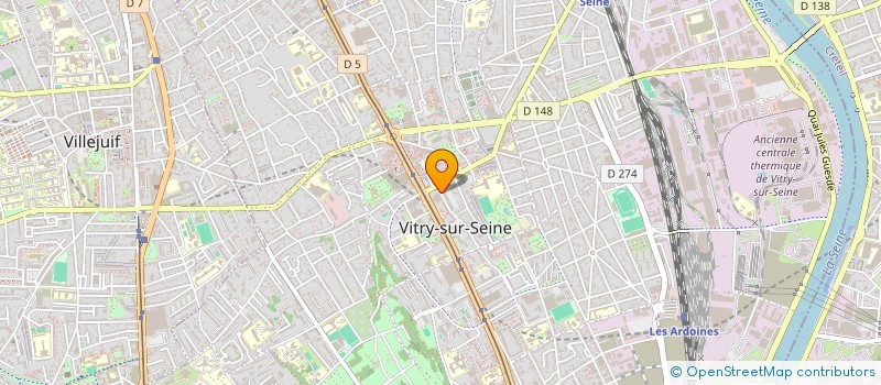 localisation de l'entreprise BUDDHASIAN à VITRY-SUR-SEINE