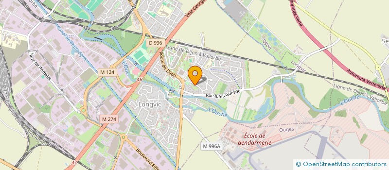 localisation de l'entreprise BUDDIES COUNTRY DANCERS 21  LONGVIC