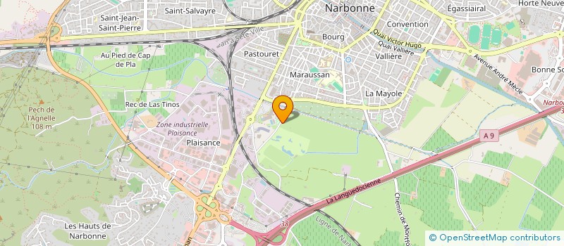 localisation de l'entreprise BUDDY à NARBONNE