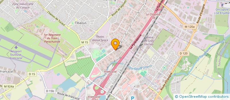 localisation de l'entreprise BUDDY DRUM SHOP à TOULOUSE