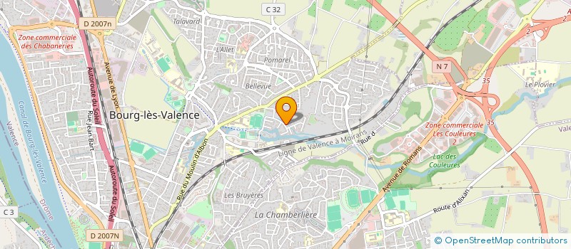 localisation de l'entreprise BUDERFLY  SAINT-PERAY