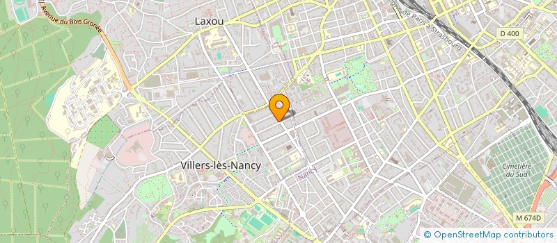 localisation de l'entreprise BUDGEO à VILLERS-LES-NANCY
