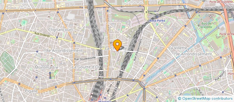 localisation de l'entreprise BUDGET SHOP  PARIS