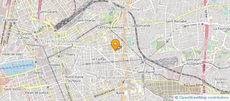 localisation de l'entreprise BUDO CLUB PHOCEEN à MARSEILLE