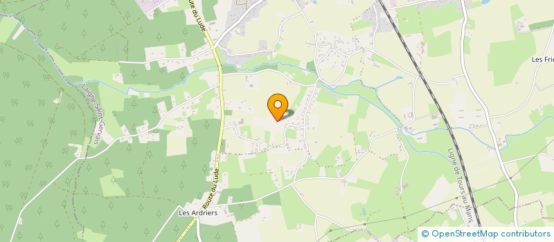 localisation de l'entreprise BUDO KAI 72  SAINT MARS D'OUTILLE