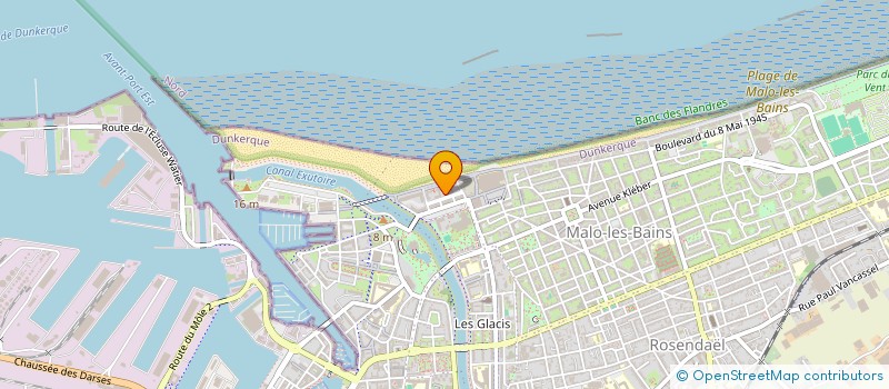 localisation de l'entreprise BUDO-KAI CLAUDE HOURIEZ DUNKERQUE à DUNKERQUE