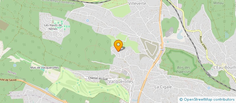 localisation de l'entreprise BUDO TRADITIONNEL DE NIMES  NIMES