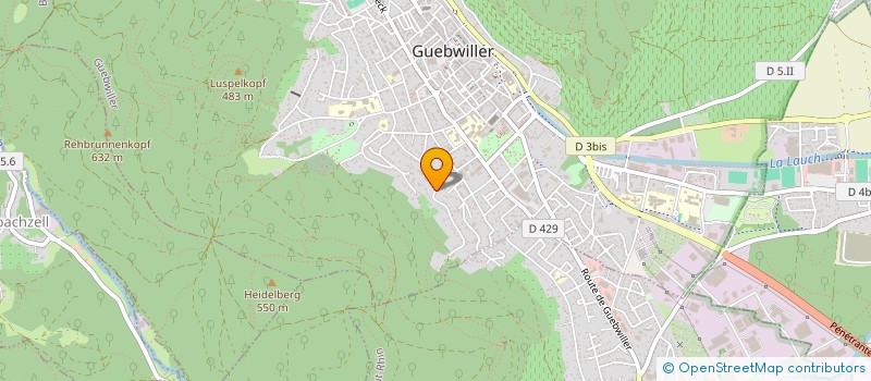 localisation de l'entreprise BUDONGSAN  GUEBWILLER