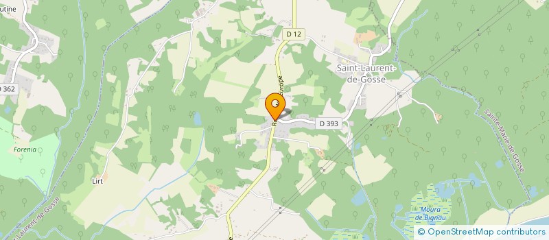 localisation de l'entreprise BUENA ONDA SOCIAL CLUB (BOSC)  SAINT-LAURENT-DE-GOSSE