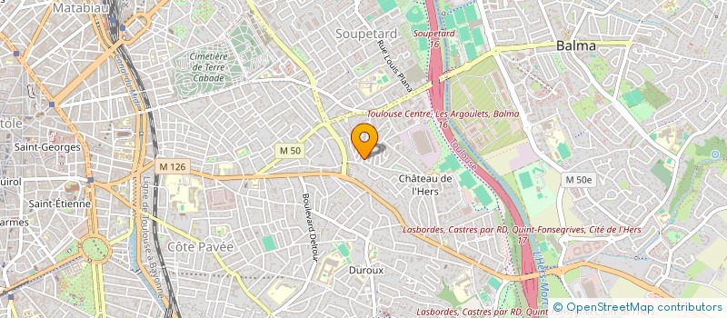 localisation de l'entreprise BUENA PARTIDA SOCIAL CLUB  TOULOUSE