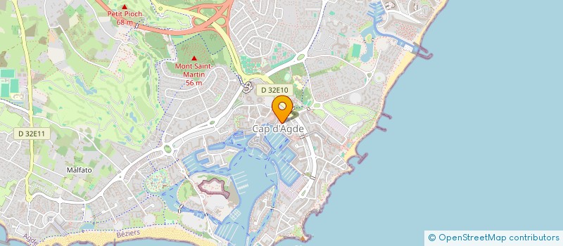 localisation de l'entreprise BUENAVENTURA  AGDE