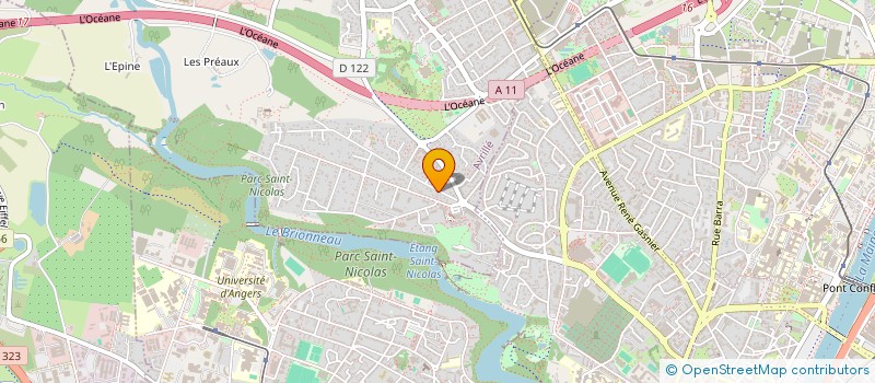 localisation de l'entreprise BUENO à AVRILLE