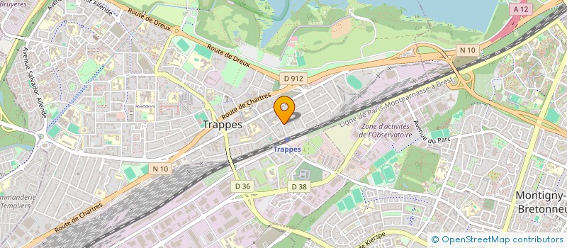 localisation de l'entreprise BUENO PASTA 78  TRAPPES